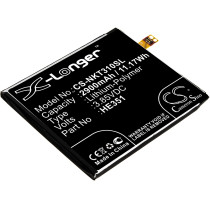 Аккумулятор CS-NKT310SL HE351 для Nokia 3.1, TA-1049,TA-1057,TA-1070 3.85V / 2900mAh / 11.17Wh