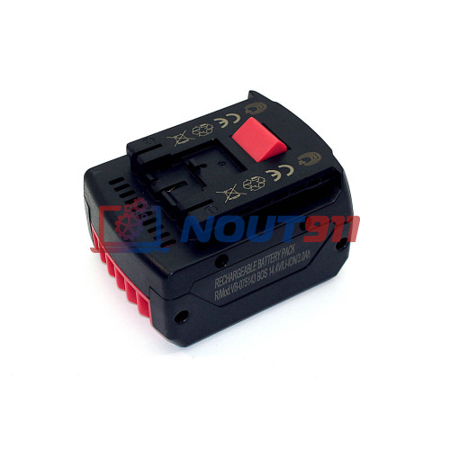 Аккумулятор для BOSCH (p/n: 2607336078, 2607336150, BAT607, BAT614), 1,3Ah 14.4V Li-ion
