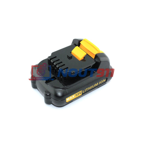 Аккумулятор для DEWALT (p/n: DC9071, DE9037, DE9071, DE9074, DE9075) 2.0Ah 12V Lithium+ (Li-ion)