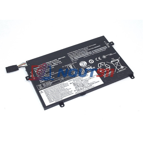 Аккумулятор для ноутбука Lenovo E470, E475 (01AV412) 11,1V 4050mAh 45Wh, черная, ORG