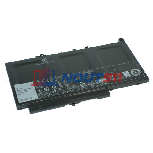 Аккумулятор для ноутбука Dell E7470, E7270, 12 7000 (PDNM2) 11.1V 3330mAh 37Wh, черная, ORG