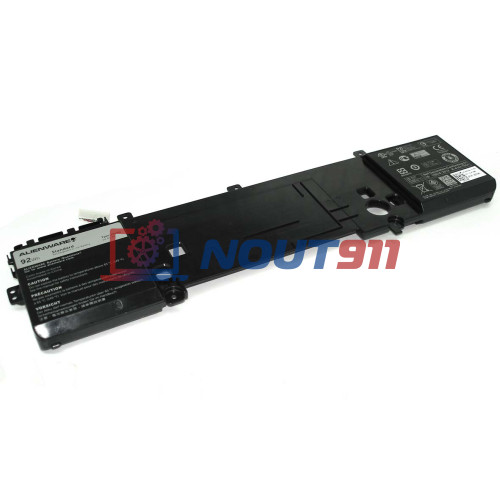 Аккумулятор для ноутбука Dell Alienware 15 R1, 15 R2 (0191YN) 14.8V 6390mAh 92Wh, черная, ORG