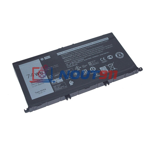 Аккумулятор для ноутбука Dell 15-7000, 7559, 7557, 7567, 7759 (00GFJ6) 11,1V 6660 74Wh, черная, ORG