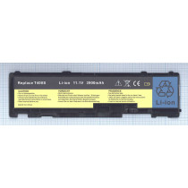 Аккумулятор для ноутбука Lenovo ThinkPad T400s, T410s (42T4833) 11.1V 3900mAh 43Wh, черная, HC/OEM