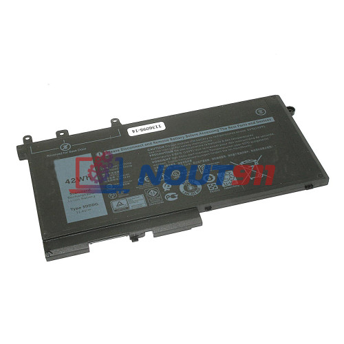 Аккумулятор для ноутбука Dell Latitude 5280, 5480, 5490, 5590, Precision 15 3520 (083XPC) 11.4V 4254mAh 42Wh, черная, ORG