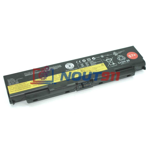 Аккумулятор для ноутбука Lenovo T440p, W541, L440, W540 (45N1144) 10.8V 5275mAh 57Wh, чёрный, ORG
