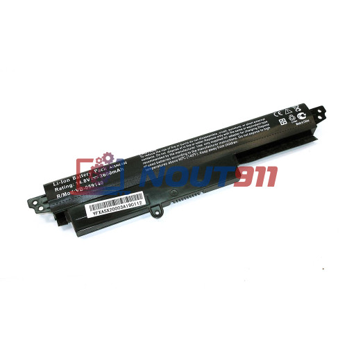 Аккумулятор для ноутбука Asus VivoBook F200CA, X200M, X200CA (A31N1302) 11.25V 2600mAh 29Wh черная HC/OEM