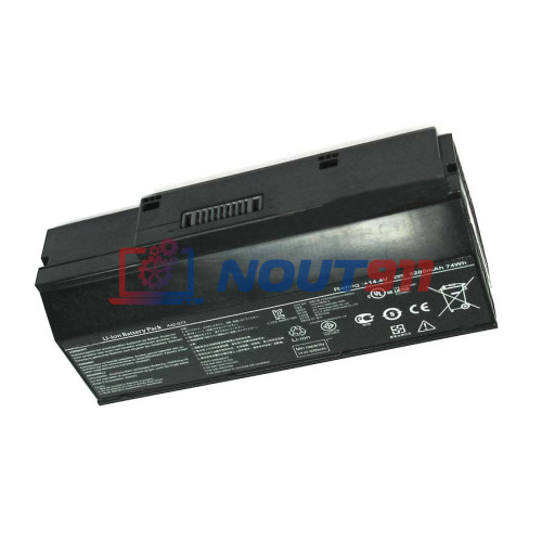 Аккумулятор для ноутбука Asus G53, G73, G53JW, VX7, VX7SX (A42-G73) 14.4V 5200mAh 74Wh черная HC/OEM