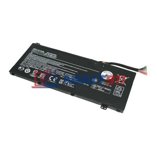 Аккумулятор для ноутбука Acer Aspire VN7-571G, VN7-791, VN7-592G, VN7-572G (AC14A8L) 11.4V 5360mAh 62Wh , черная, ORG