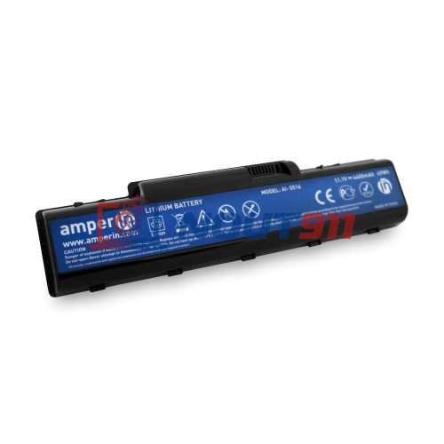Аккумулятор для ноутбука Acer Aspire 4732, 5516, 5541, 7715 Series (AS09A56) 11.1V 4400mAh 49Wh, черный, Amperin