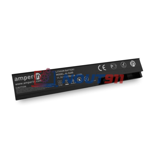 Аккумулятор Amperin AI-X400 для ноутбука Asus X, S, F Series (A32-X401) 11.1V 4400mAh 49Wh, черная, ORG