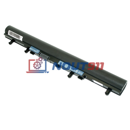 Аккумулятор для ноутбука Acer Aspire V5-531, V5-571, V5-531P, V5-531G, V5-551G (AL12A32) 14.8V 2600mAh 38Wh, черная, HC/OEM