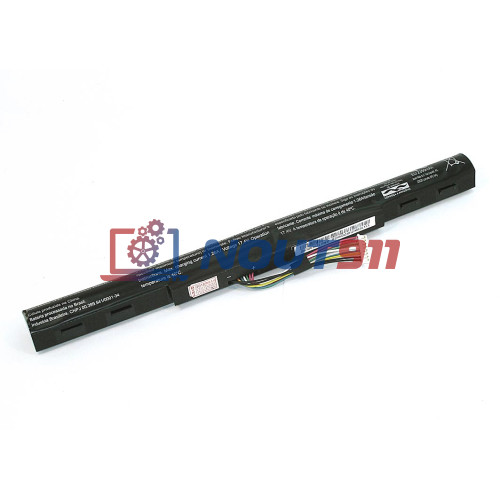 Аккумулятор для ноутбука Acer Aspire E5-422, E5-472, ES1-421, V3-574G (AL15A32) 14.8V 2500mAh 37Wh, черный, ORG
