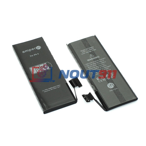 Аккумуляторная батарея Amperin для Apple iPhone 5  3,8V 1800mAh