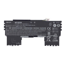 Аккумулятор для ноутбука Acer Aspire S7-191, S7-191-53334G25ass (AP12E3K) 7.4V 3790mAh 28Wh, черная, ORG