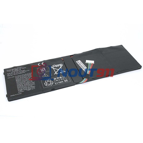Аккумулятор для ноутбука Acer Aspire V7-482, V5-572, V7-481, V7-481P, V7-482P (AP13B8K) 15V 4000mAh 60Wh, черный, HC/OEM