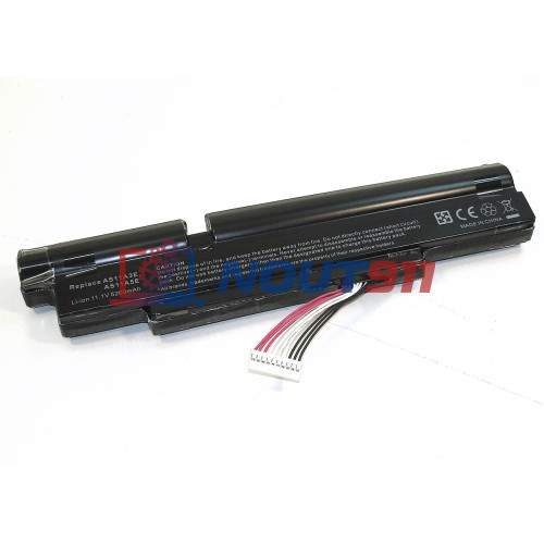 Аккумулятор для ноутбука Acer Aspire 3830, 4830, 5830G, 5830TG (AS11A3E) 11.1V 5200mAh 57Wh, черный, HC/OEM