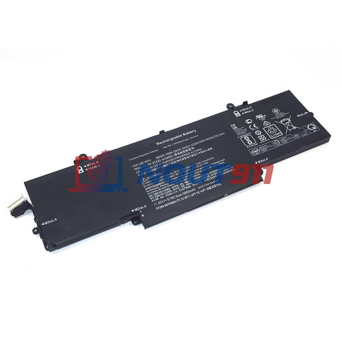 Аккумулятор для ноутбука HP EliteBook Folio 1040 G4 Hstnn-DB7Y 918045-1C1 (BE06XL) 11,55V 5800mAh 67Wh, черная, ORG