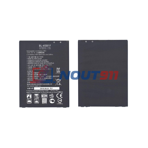 Аккумуляторная батарея BL-45B1F для LG F600, F720S 3000mAh / 11.55Wh 3,85V
