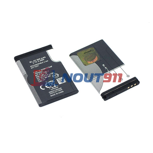 Аккумуляторная батарея BL-4C для Nokia 6100/1202/1661/2220S/2650/2690/5100/6101/6125/6131/6300