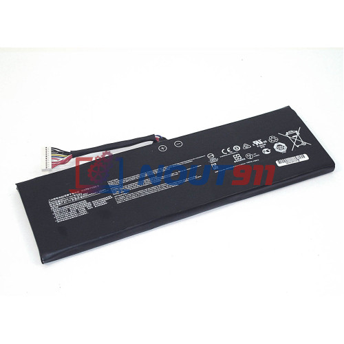 Аккумулятор для ноутбука MSI GS40, 6QE GS43, GS43VR (BTY-M47) 7.6V 8060mAh 61.25Wh, черная, ORG