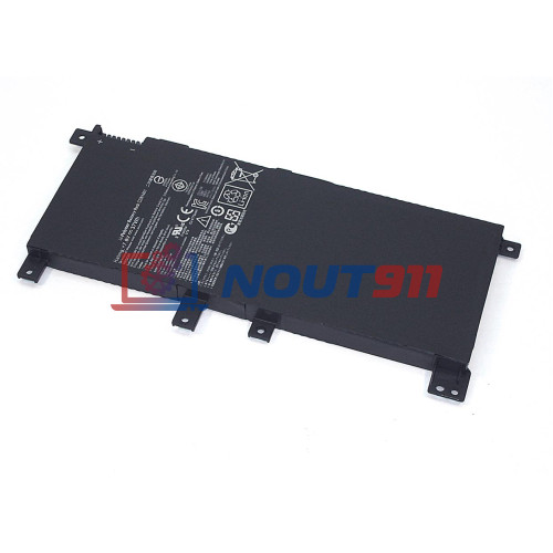 Аккумулятор для ноутбука Asus X455, X455LA, X455LD (C21N1401) 7.6V 4900mAh 37Wh черная ORG