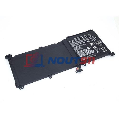 Аккумулятор для ноутбука Asus Q534, UX501, G60JW, UX501JW (C41N1416) 15.2V 3300mAh 50Wh черная ORG