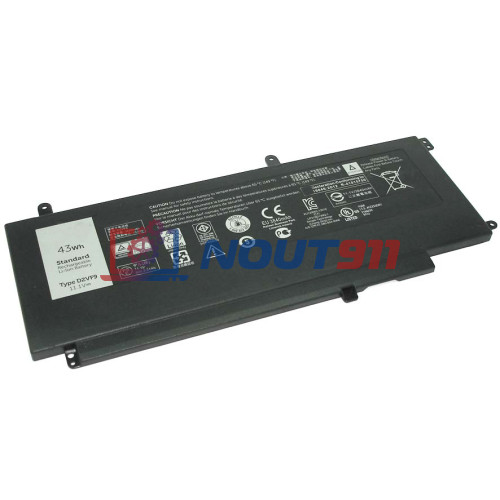 Аккумулятор для ноутбука Dell Inspiron 15 7547, 14-5459D, 14-5459D, 14-5459D (0PXR51) 11.1V 3870mAh 43Wh, черная, ORG
