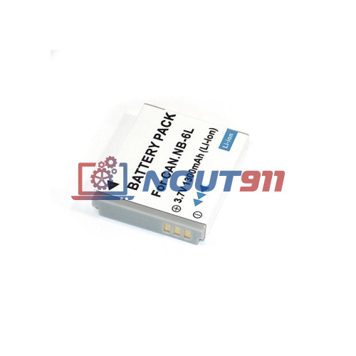 Аккумуляторная батарея для фотоаппарата Canon Digital IXUS 85 (NB-6L) 3.7V 1300mAh