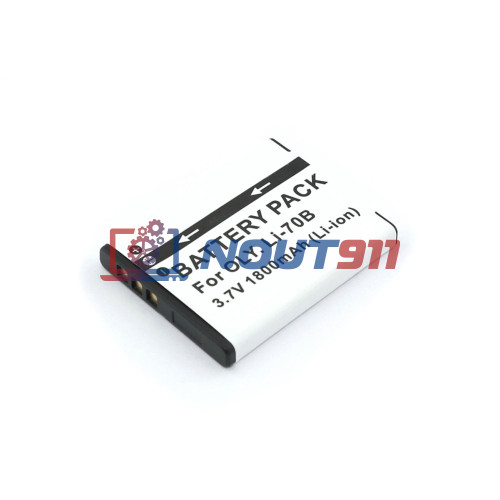 Аккумуляторная батарея для фотоаппарата Olympus X-940, VG-110, VG-120 (Li-70B) 3,7V 1800mAh