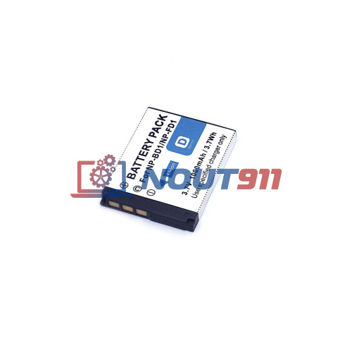 Аккумуляторная батарея для фотоаппарата Sony Cyber-shot DSC-G3 (NP-BD1) 3.7V 1000mAh
