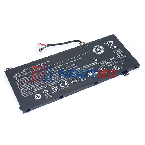 Аккумулятор для ноутбука Acer 2ICP6 (AP18B18J) 7.6V 4515mAh 34Wh, черная, ORG