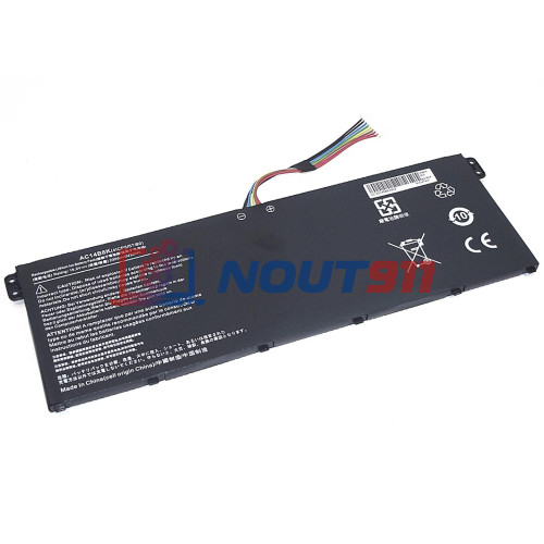 Аккумулятор для ноутбука Acer Aspire E3-111, V3-371, V3-331, E3-111-A14DS (AC14B8K) 15.2V 2200mAh 33Wh, черный, HC/OEM