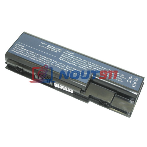 Аккумулятор для ноутбука Acer Aspire 5520, 5920, 6920G, 7520, 5935G (AS07B41) 11.1V 5200mAh 58Wh, черный, HC/OEM