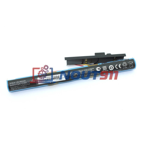 Аккумулятор для ноутбука Acer Aspire One 14 Z1402, NC4782-3600, Z1402-C6UV, Z1401-C2XW (18650-00-02-04-3S1P-0) 10.8V 2200mAh 24Wh, черная, HC/OEM
