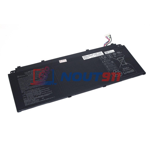 Аккумулятор для ноутбука Acer Aspire S13 S5-371T-76TY (AP15O3K) 11.55V 4670mAh 52.7Wh, черная, ORG