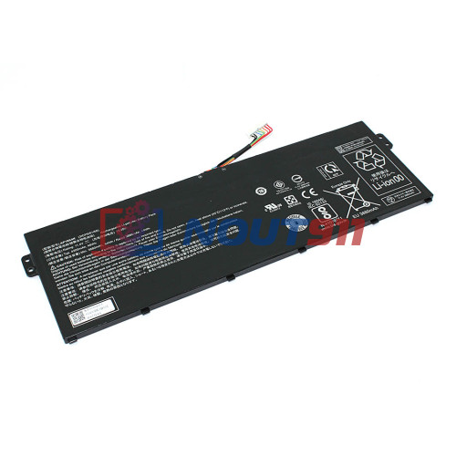 Аккумулятор для ноутбука Acer Chromebook C721, R721T, C721-25AS, C721-48BR (AP18K4K) 11.4V 4200mAh 48Wh, черная, ORG
