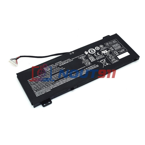 Аккумулятор для ноутбука Acer Nitro 7 AN715-51, AN715, ANV16-41, PH317-53 (AP18E8M) 17.6V 3720mAh 57Wh, черная, ORG