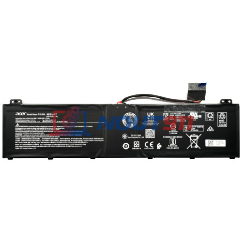 Аккумуляторная батарея для ноутбука Acer Predator PH315-55 (AP21A8T) 15.4V 90.61Wh