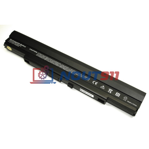 Аккумулятор для ноутбука Asus A1, PL30, U53, PL80, U30, UL50 (A42-UL30) 14.4V 5200mAh 75Wh черная HC/OEM