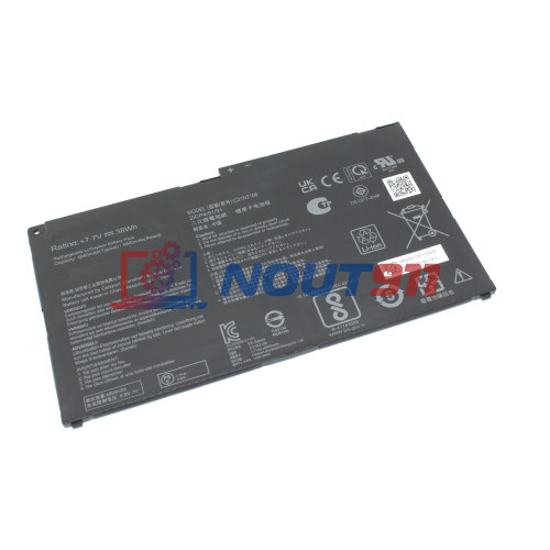 Аккумулятор для ноутбука Asus B3000 (C21N2106) 7.7V 4940mAh 38Wh, черная, ORG