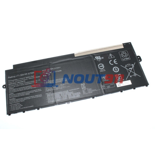 Аккумулятор для ноутбукa Asus Chromebook Flip CM5 (CM5500) (C31N2011) 11,55V 4940mAh 57Wh, черная, ORG
