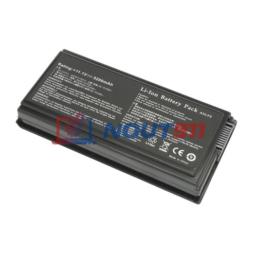 Аккумулятор для ноутбука Asus F5, X50, X59 (A32-F5) 11,1V 5200mAh 58Wh, черный, HC/OEM