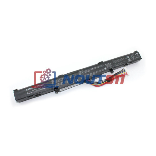 Аккумулятор для ноутбука Asus GL553VD, GL553VD-DS71, GL553VE-1B (A41N1611) 14,8V 2200mAh 33Wh, черная, HC/OEM