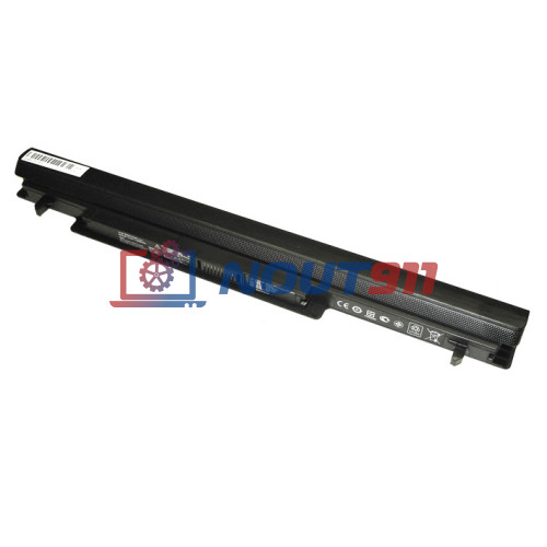 Аккумулятор для ноутбука Asus K46, K56, A46, A56 (A32-K56) 14.8V 2600mAh 37Wh черный OEM