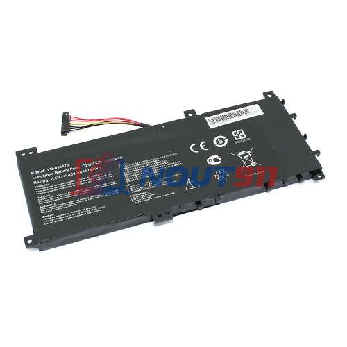 Аккумулятор для ноутбука Asus VivoBook S451, S451LA, S451LB, S451LN (C21N1335) 7.5V 4000mAh 30Wh черная HC/OEM