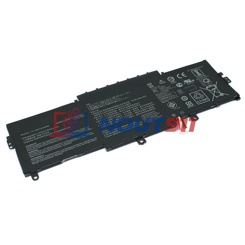 Аккумулятор для ноутбука Asus ZenBook 14 UX433FA, U4300, UX433FA-A5054T, UX433FN-3B (C31N1811) 11.55V 4335mAh 50Wh, черная, ORG
