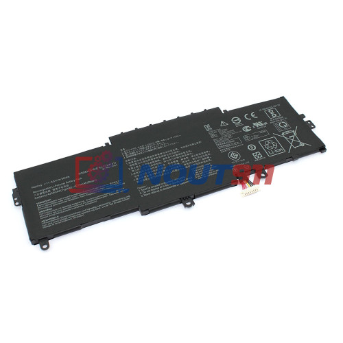 Аккумулятор для ноутбука Asus ZenBook 14 UX433, UX433FN, UX433FA-A5, UX433FA-A5104T (C31N1811) 11.55V 4335mAh 50Wh, черная, ORG