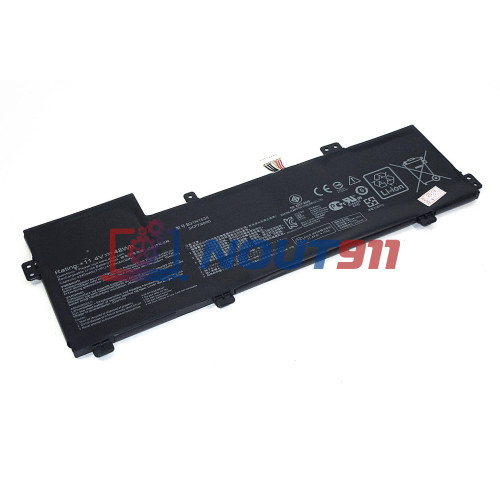 Аккумулятор для ноутбука Asus Zenbook U5000, UX510, UX510UW (B31N1534) 11.4V 4240mAh 48Wh, черная, ORG