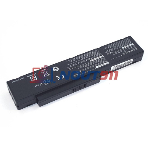 Аккумулятор для ноутбука Benq R43E, R43C, R43, R56, Easynote MH35, MH36, MH85 (DHR504) 11.1V 4400mAh 49Wh, черная, HC/OEM